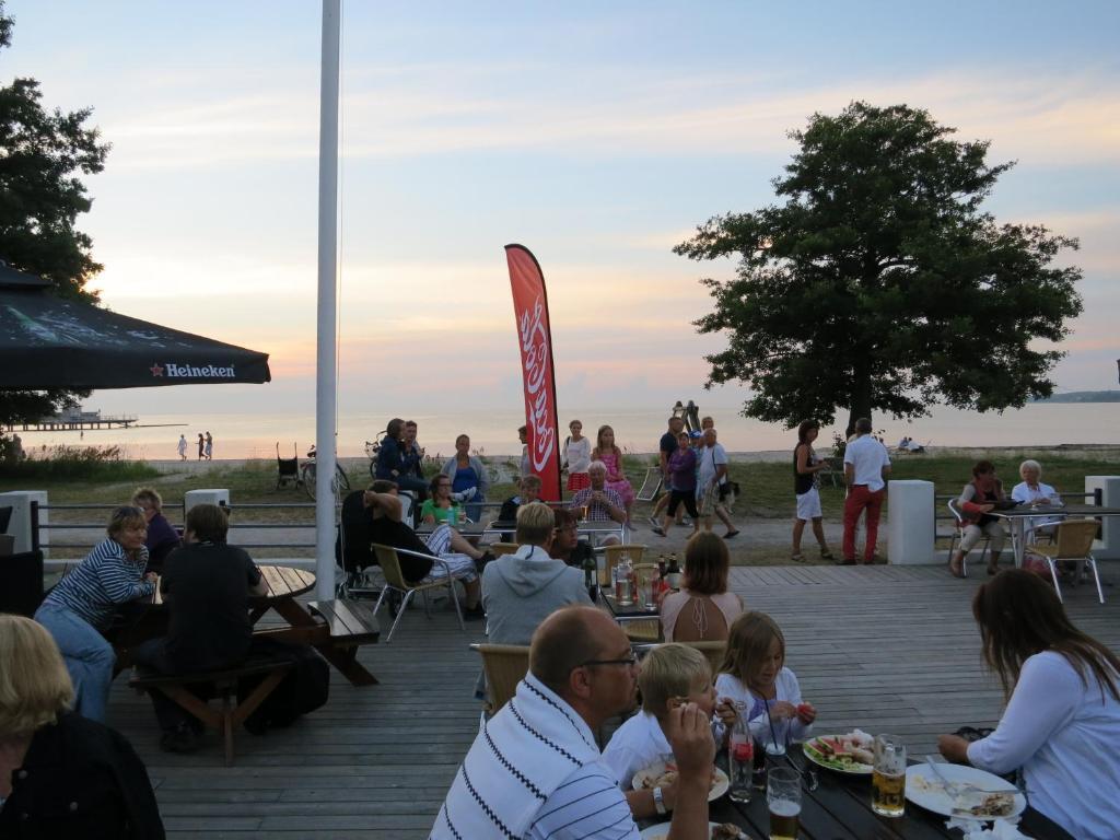 Strandbaden Koepingsvik Exterior photo